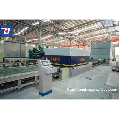 China Building material shops automatic machinery artificial synthetic quartz stone slab stone making machine machinery ZL039 for sale