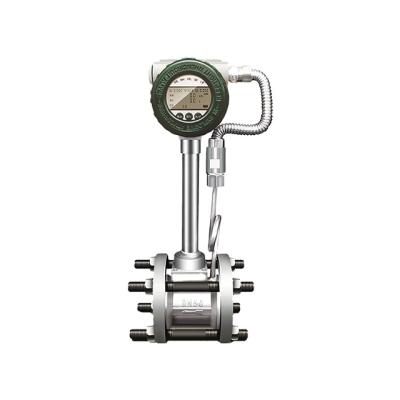 China (4-20) RS 485 Output Vortices Flow Meter Smart Steam Clamp Etc. mA threaded vortex flow meter for sale