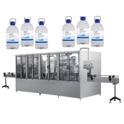 China High Efficient 3 In 1 Linear Type 5L PET Bottles Purified Water Filling Machine for sale