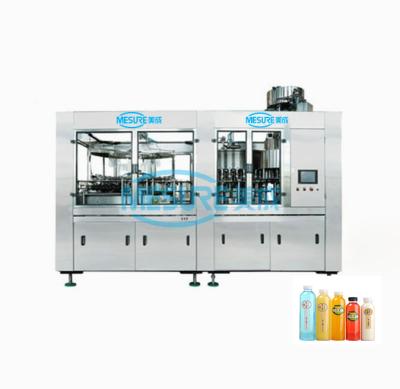 China Full Automatic Cost Milk Juice Hot Filling Plant Juice Hot Filling Line Maker for sale