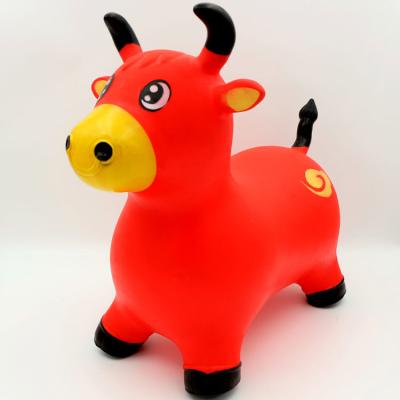 China Hopping Animal Toy Inflatable Bouncy Horse Hopper with Pump for Kids Toddlers Jumping Ride zu verkaufen