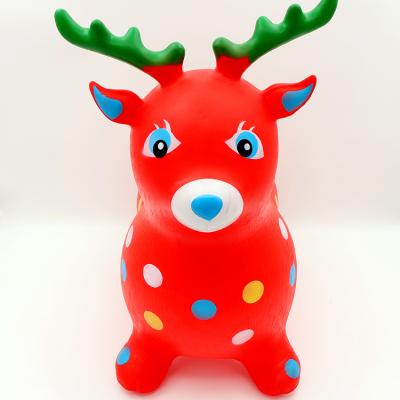 China Custom Children's sports toys inflatable hopping deer Inflatable Toy Animal for sale