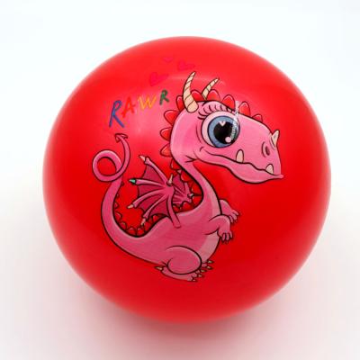 China Cute Kids Sports toy Inflatable Bouncy Pvc beach ball Te koop