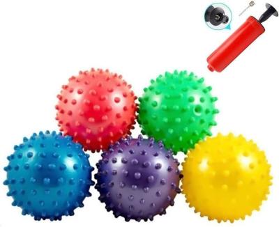 Китай factory direct sale cheap promotional PVC inflatable ball massaging spiky ball bouncy toy ball продается