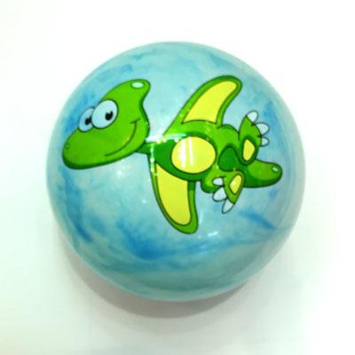 China Label Sticker Printing Cartoon Bouncing Ball  Inflatable Sport Toy For Kids Usage Te koop