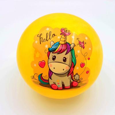 China Unicorn Cute Cartoon Bouncing Ball Inflatable Jump Indoor And Outdoor Children'S Toys Te koop