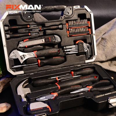 China Hmoe FIXMAN Use Tool Kit Supplies Wholesale Professional Tool Kit Hand Tool Set 46PCS Combination Home Use for sale