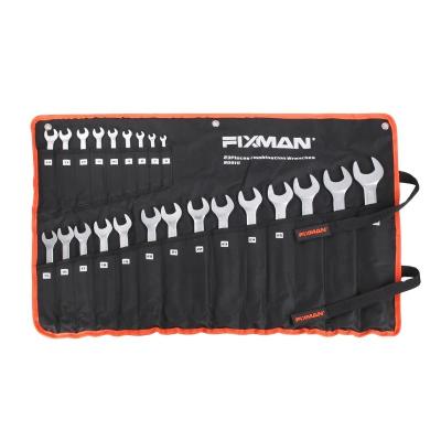 China FIXMAN Multi Functional 23 PC Ratchet Torque Force Hand Combination Tool Silver Industrial Multifunctional Wrench Set for sale