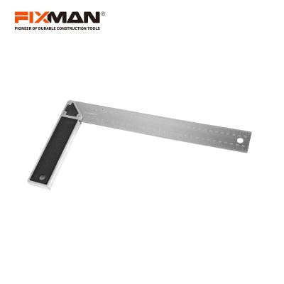 China FIXMAN 6 Inch 150mm Industrial Measuring Tool 90 Degree Right Angle Steel Flanged Square for sale