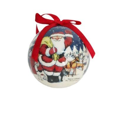 China Indoor Christmas/Wholesale Door Decor Christmas Ball Ornaments Unbreakable Hanging Christmas Ball Fashion Christmas Tree Balls for sale