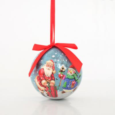 China Indoor Christmas / Door Decor 7.5cm OEM Christmas Ball , CE Christmas Ornament for sale