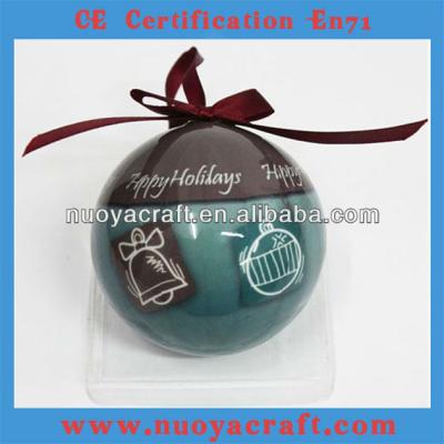 China 2016 Holiday Decoration Hot Selling Christmas Tree Ornament with 7cm Diameter, Christmas Ball Set with Gift Box Packing for sale