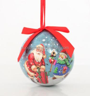 China Christmas Decoration New Full Printing Memory Foam Smooth Ball With 70mm Diameter Gift Ball for sale