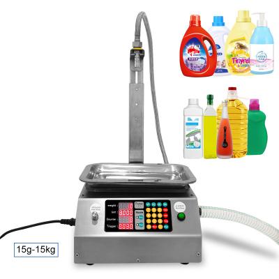 China Food Wholesale Automatic Laundry detergent Shampoo viscous liquid filling machine large flow liquid dispensing machine for sale