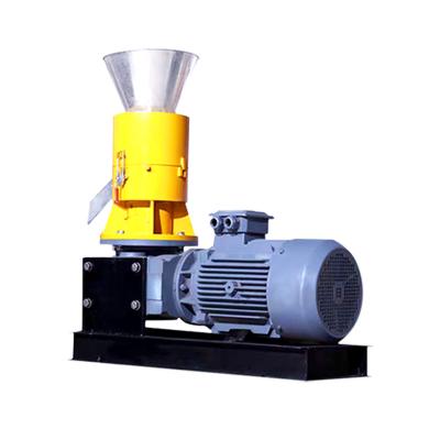 China Bits of wood Small household biomass pellet machine Sawdust fuel pellet machine Sawdust straw granulation shell burning pellet production mac for sale