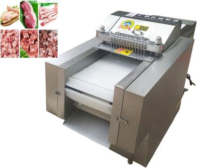 China Hotels Hot Sale Chicken duck Meat Cube Cutter Meat Cube Cutting Machine Frozen Meat Dicer Cuber Commercial for sale