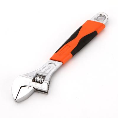 China Carbon steel factory direct sale Carbon steel coated 8-inch adjustable wrench set household wrench hand tool machine Car maintenance tool set for sale