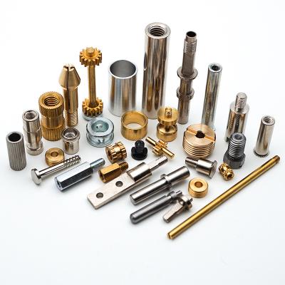 China ALLOY Automatic lathe custom copper iron aluminum stainless steel hardware processing spare parts fasteners spring screws nut gasket for sale