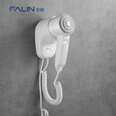 China Other FALIN FL-2100 Hotel Hair Dryer 1300 Watt ABS Plastic Hotel Wall Mounted Hair Dryer for sale