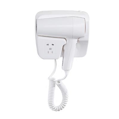 China FALIN FL-2115 Wall Mounted Hair Dryer Bathroom Hotel Hair Dryer With Razor Plug Wall Mounted Hair Dryer Factory Supply for sale