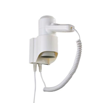 China Convenient Wall Mounted Hotel Hair Dryer Lightweight Professional 2-Speed ​​Hair Dryer for sale