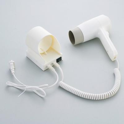 China Hotel Hotel Hair Dryers With Plug Mounted Household ABS Electric Hair Dryer Manufacturer for sale