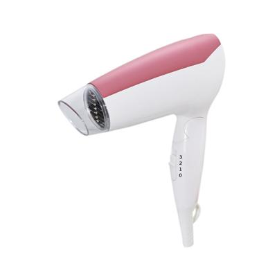 China Falin FL-2201 1600w Hotel Mini Hair Dryer EU Plug Hair Salon Hotel Folding Hair Dryer with Hot and Cold Wind for sale