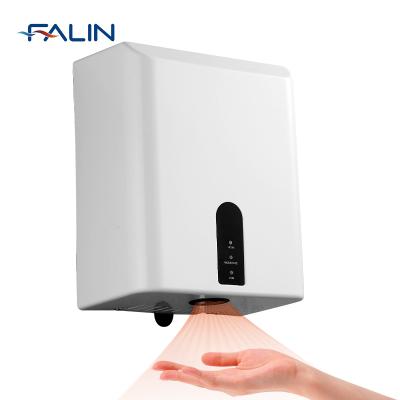 China Hotel Falin FL-2006 220V 1200w Widely Used Professional ABS Plastic Hand Dryer Wall Mounted For Public Area for sale