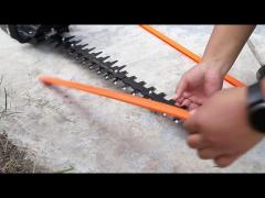 Hedge trimmer operation video