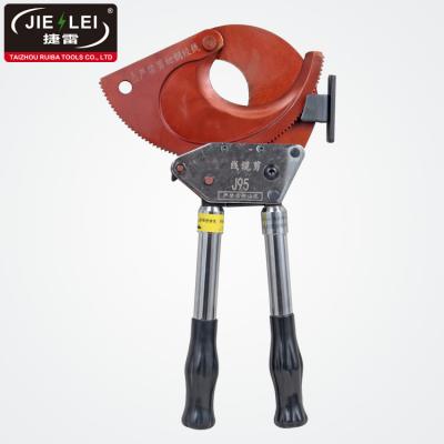 China Cut J95 Armored Cu Al Cu Al Cable Armored Cable Up To Diameter 95 Mm Ratchet Cable Cutter for sale