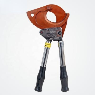 China Cut J75 Armored Cu Al Cu Al Armored Cable Up To Diameter 75 Mm Ratchet Cable Cutter for sale