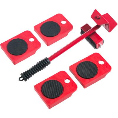 China Multifunctional ABS+Iron Household Weight Furniture Refrigerator Handling Clutch With Pulley for sale