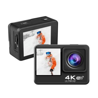 China Hot Sale 4k HD1080P Sports Camera Waterproof Video Recording Function Cam 2.0 Inch IPS Screen 170 Lens Sports Camera for sale