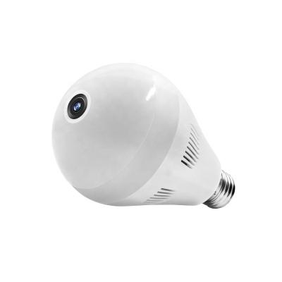 China Human Motion Tracking Amazon Hot Sell Night Spy 360 Degree Wifi Bulb Hidden Infrared Wireless Panoramic CCTV Camera for sale