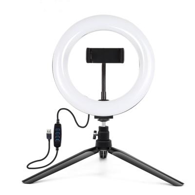 China Manual-cable LED Selfie Ring Light For Live Streaming Portable 12 inch Brightness Control Factory Price for sale