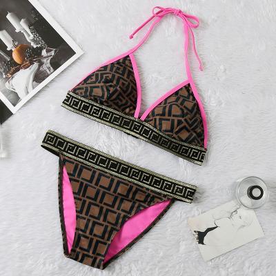 China 2022 New Breathable Bikini Swimwear Triangle Bikini Swimwear Women Luxury Sexy Designer Swimwear for sale