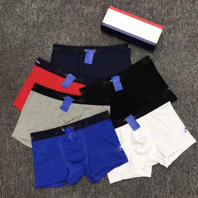 China Breathable Boxer Cotton Underwear Men Custom Boxer Briefs For Men for sale