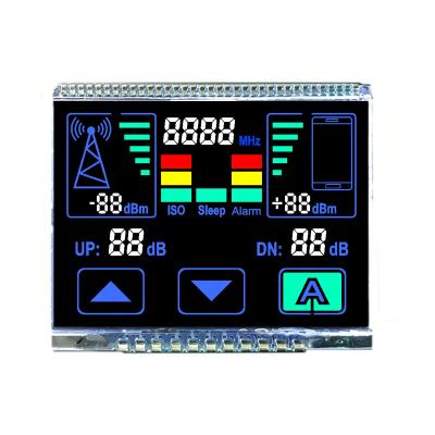 China Custom High Bright VA LCD 7 Segment Display LCD Display With Pin Connect 2.1 for sale