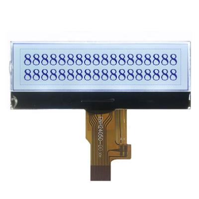 China Custom Blue/White Graphic 240x50 LCD Display For Doorbell 2.3 Inch for sale