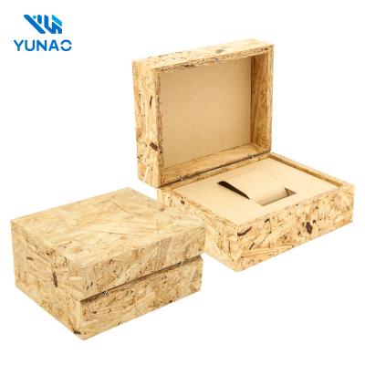 China Wood Customization Wheat Straw Wooden Box Eco-friendly Materials Watch Boxes Cases Packaging for sale