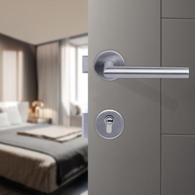 China Modern European Door Handle Stainless Steel Tube Door Handle Hyundai Matrix Door Handle for sale