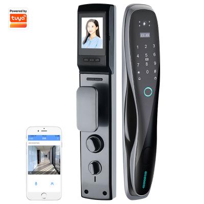 China Hotel Apartments Office Huihuang New Arrival Door Lock Fingerprint Digital Wifi Home Smart Lock Connected Smart Lock With Camera for sale