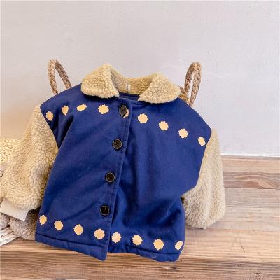 China New Autumn Winter Jacket Breathable Baby Clothes For Kids Fur Coats Girls for sale