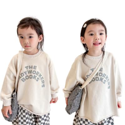 China Breathable 2022 Spring Clothes Kids Bottoming Shirt Baby Sweater Shirt for sale