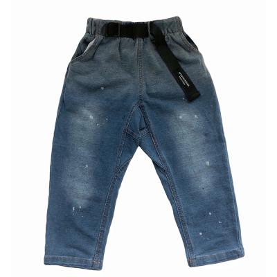 China Wholesale Latest Viable Popular Good Quality Fashionable Comfy Kids Jean Pants Boys Unique Baby Design for sale