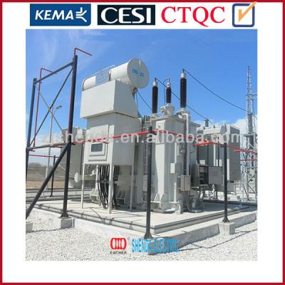 China Power 63 MVA 63000 KVA 110 KV Oil Immersed Power Transformer 63mva 63000kva 110kv for sale