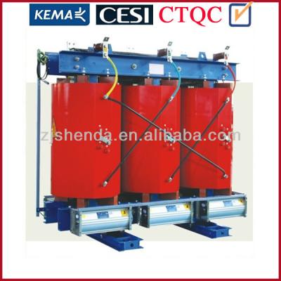 China Power 5mva 5 Mva 11kv 33kv 3 Phase Epoxy Cast Resin Dry Type Power Transformer for sale