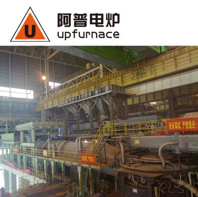 China Steelmaking steel scarp melting electric arc furnace 60 70 75ton (EAF) from China factory with design and aftersale service for sale