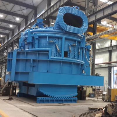 China Steel Qualified Steel Scarp Melting Furnace 25t Eaf Steel Melting Furnace Arc Furnace for sale