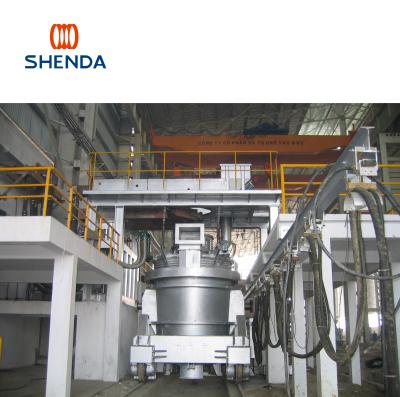 China China Factory 15 Ton Steel Refining (SI) Ladle Refining Furnace LRF Steel Qualified Molten Steel Furnace for sale